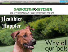 Tablet Screenshot of kaskazinikitchen.com